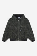 Glen Zip Up Jacket - Grey Snake