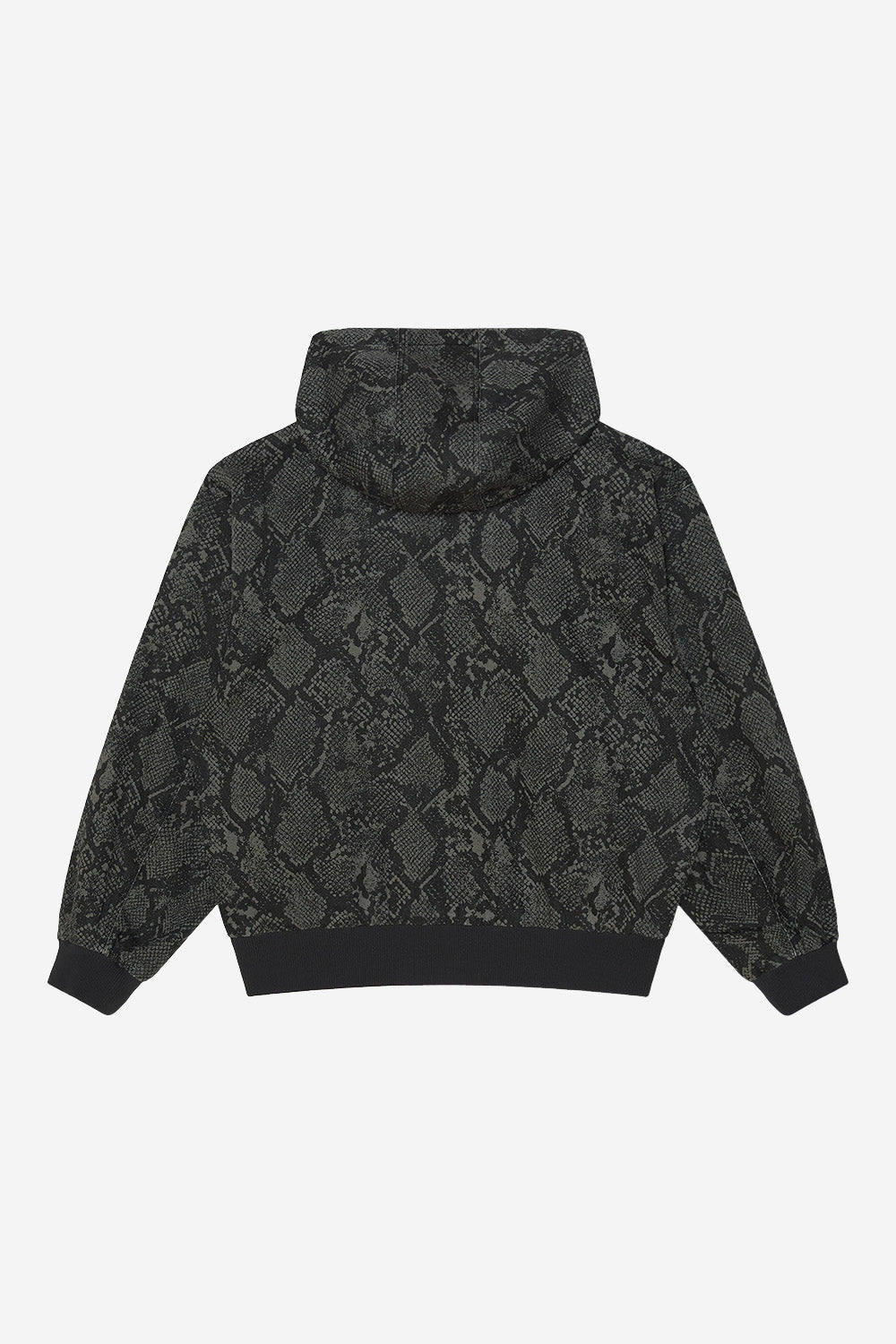 Glen Zip Up Jacket - Grey Snake