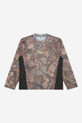 Basecamp Knit Ls Shirt - Fence Camo Multi