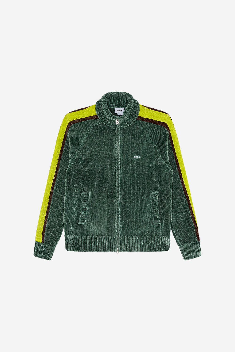 Varen Zip Up Sweater - Dark Forest Multi