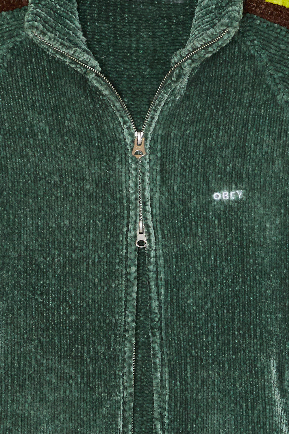Varen Zip Up Sweater - Dark Forest Multi