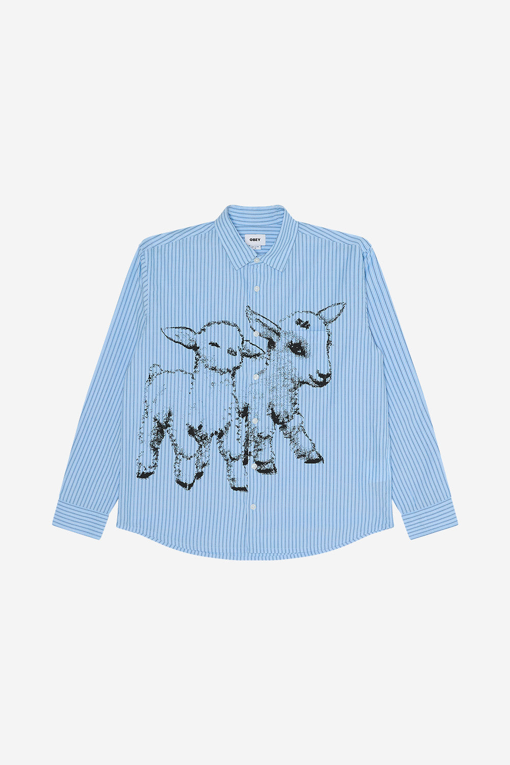 Billy Woven - Light Blue Multi