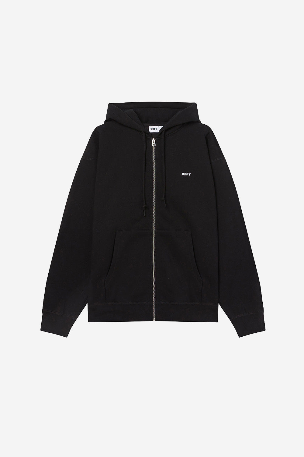 Established Works Bold Zip Hoo - Black