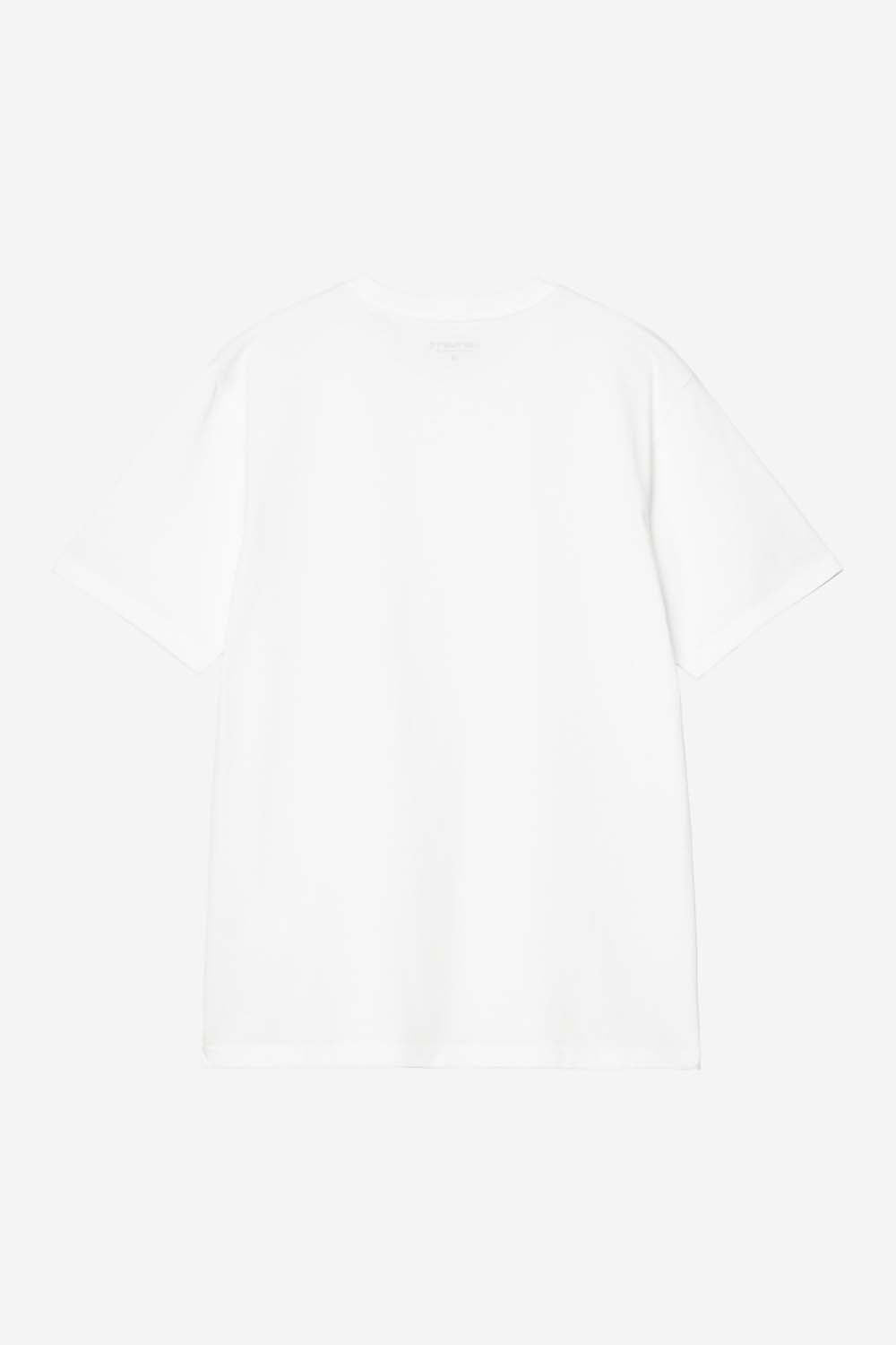 S/S Base T-Shirt - White / Black
