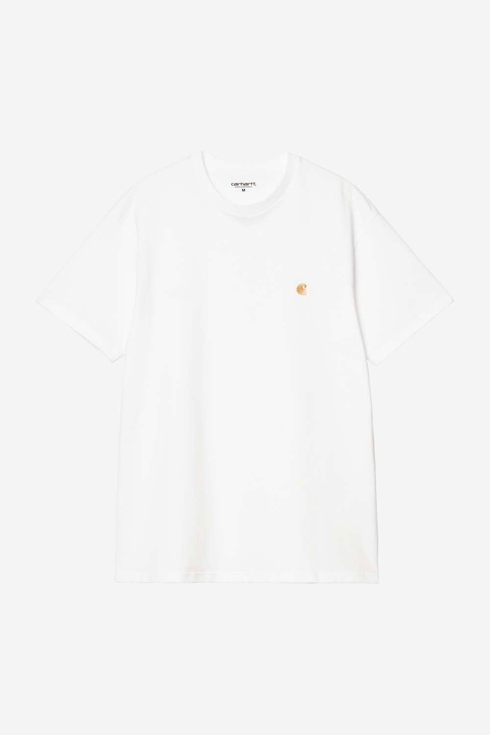 S/S Chase T-Shirt - White / Gold