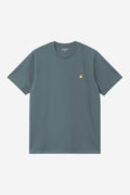 S/S Chase T-Shirt - Cozy Blue / Gold