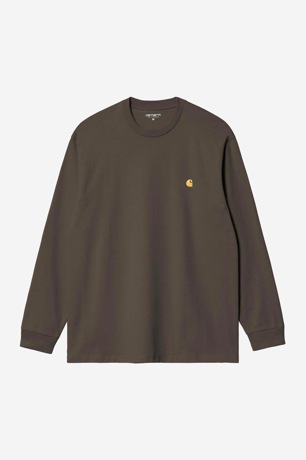 L/S Chase T-Shirt - Shungite / Gold