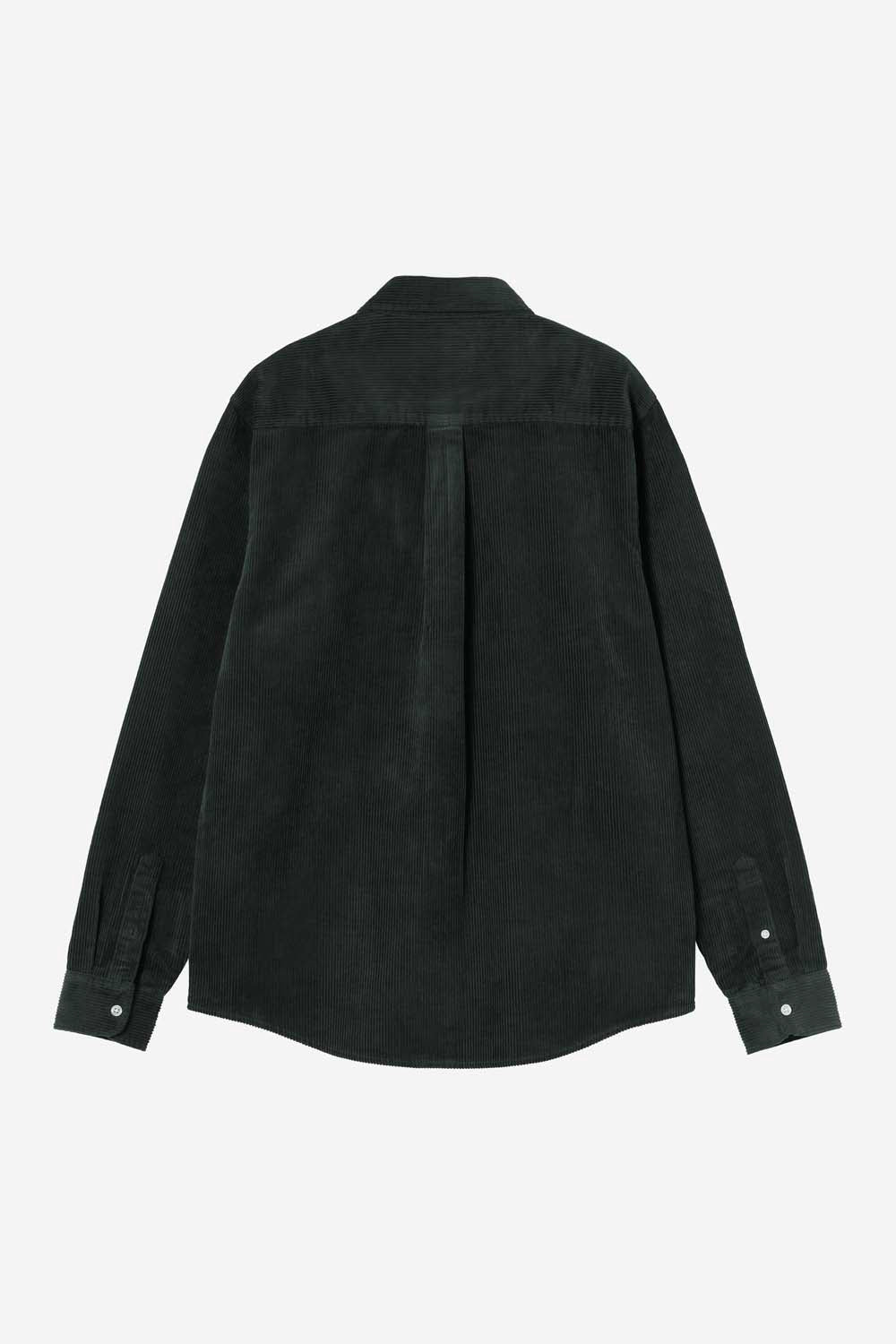 L/S Madison Cord Shirt - Raven