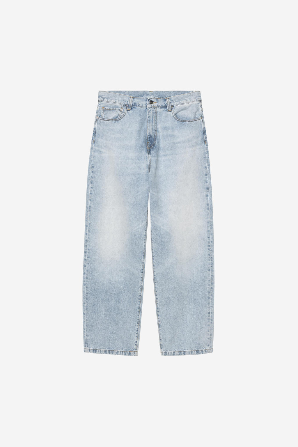 Landon Pant 'Robertson' Denim - Blue Heavy Worn Bleached