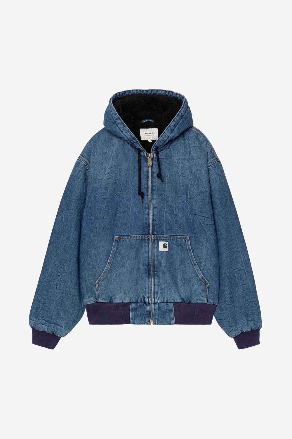 W' OG Active Jacket - Blue Marble Used Wash