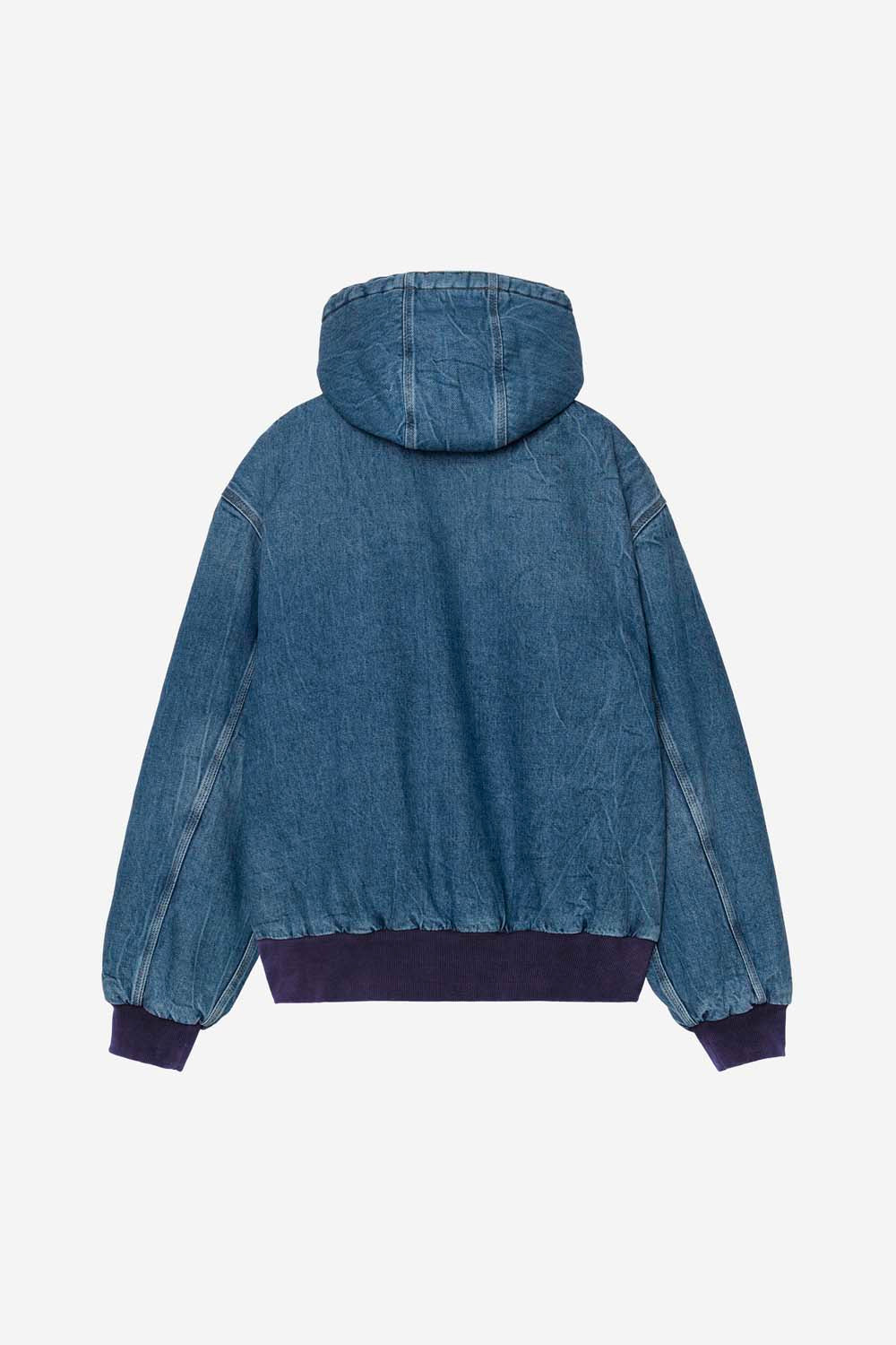 W' OG Active Jacket - Blue Marble Used Wash