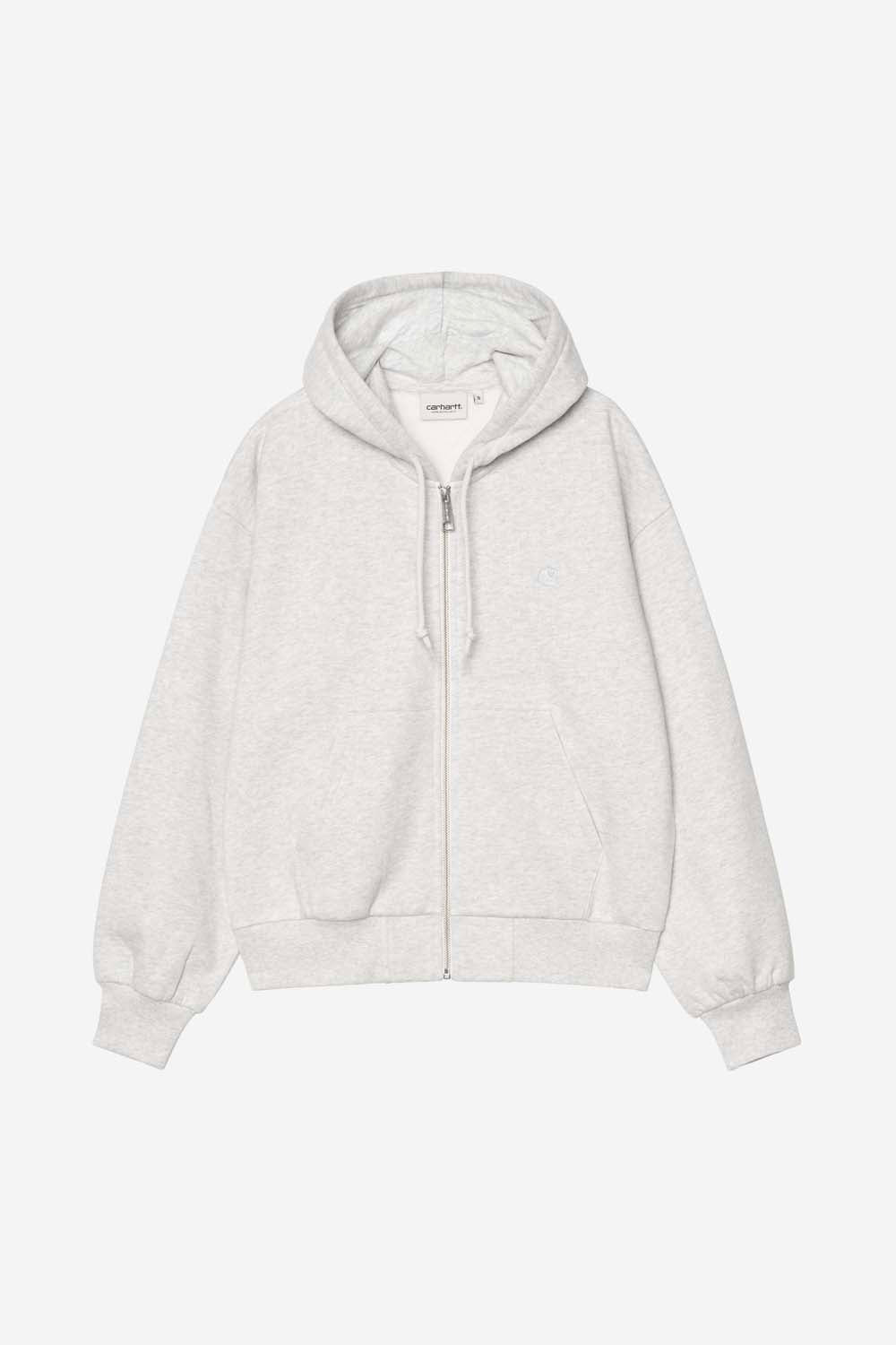 W' Hooded Casey Jacket - Ash Heather / Silver