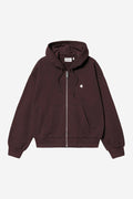 W' Hooded Casey Jacket - Palisander / Silver