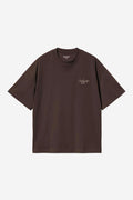 S/S Signature Script T-Shirt - Tobacco / Natural