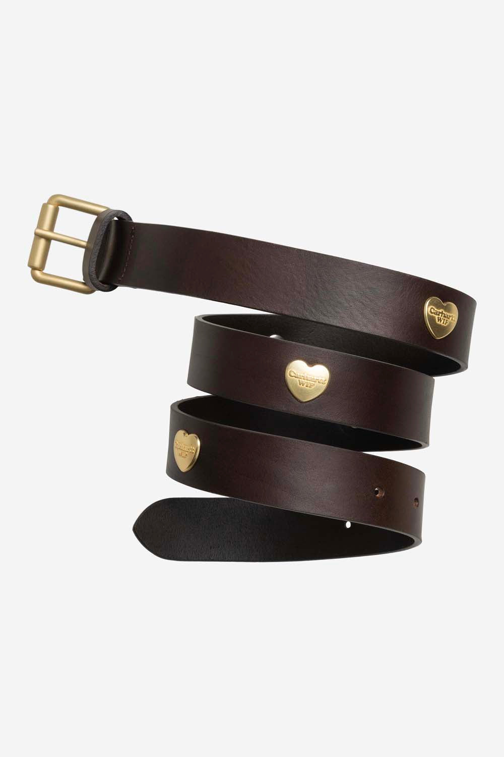 Tylor Belt - Tobacco / Gold