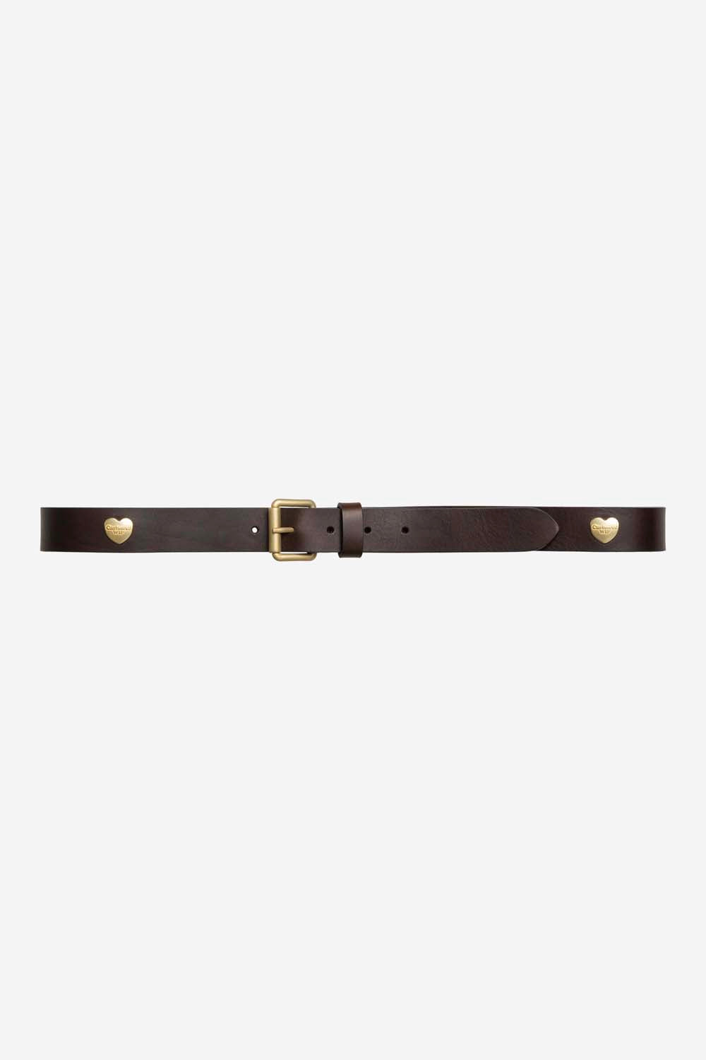Tylor Belt - Tobacco / Gold