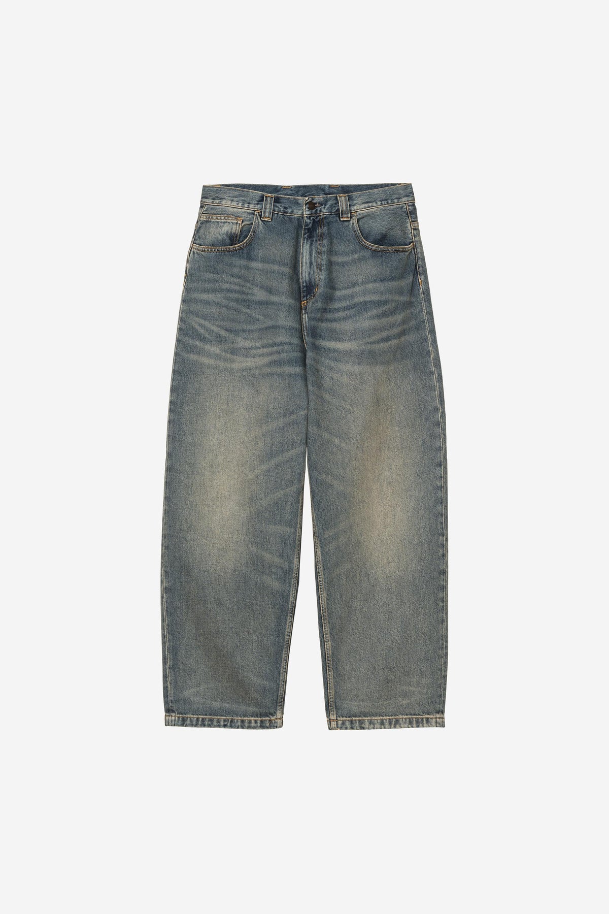 Brandon Pant ‘Smith’ Denim - Blue Worn Used Wash