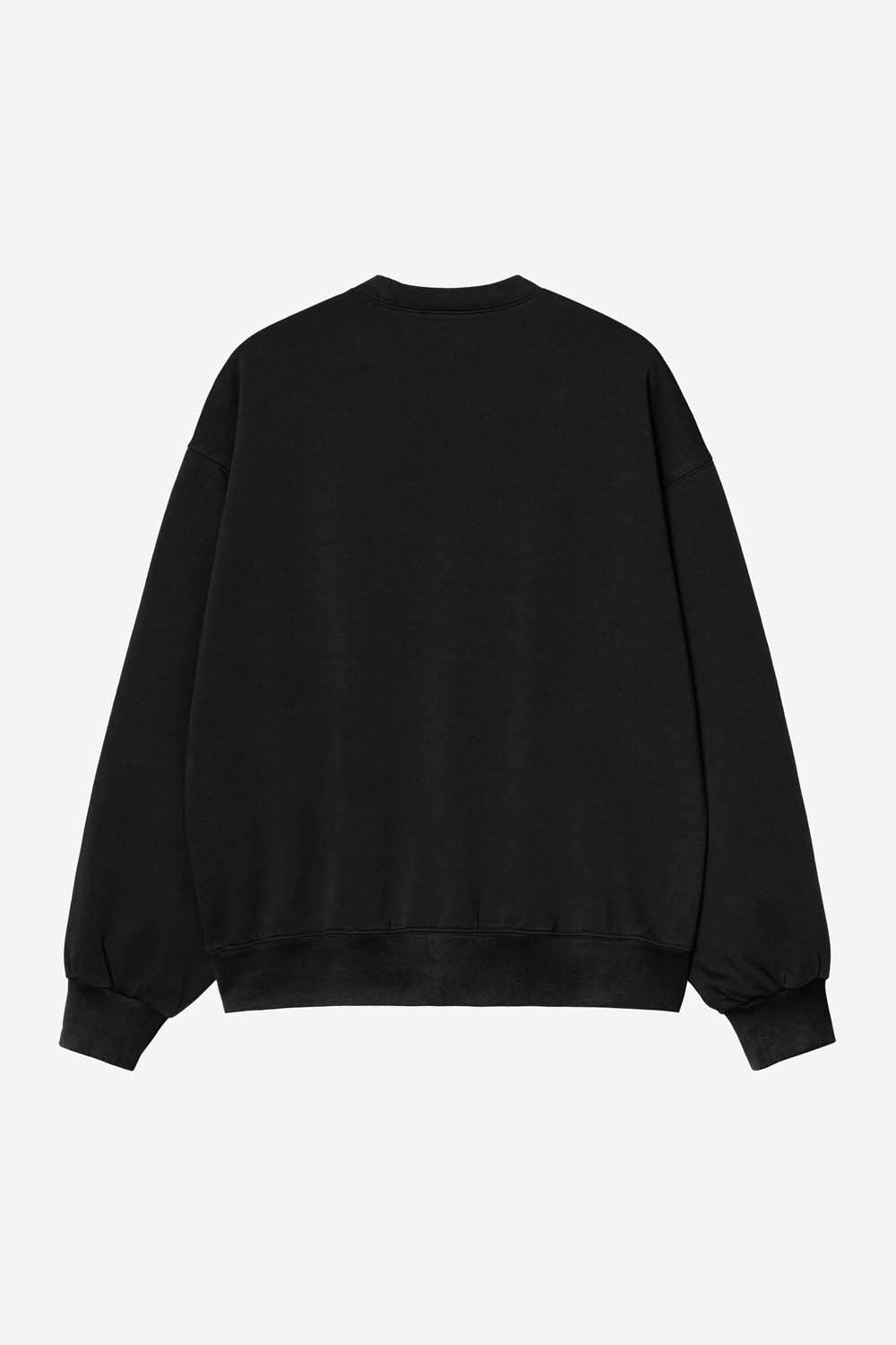 WIP III Sweat - Black Heavy Stone Wash