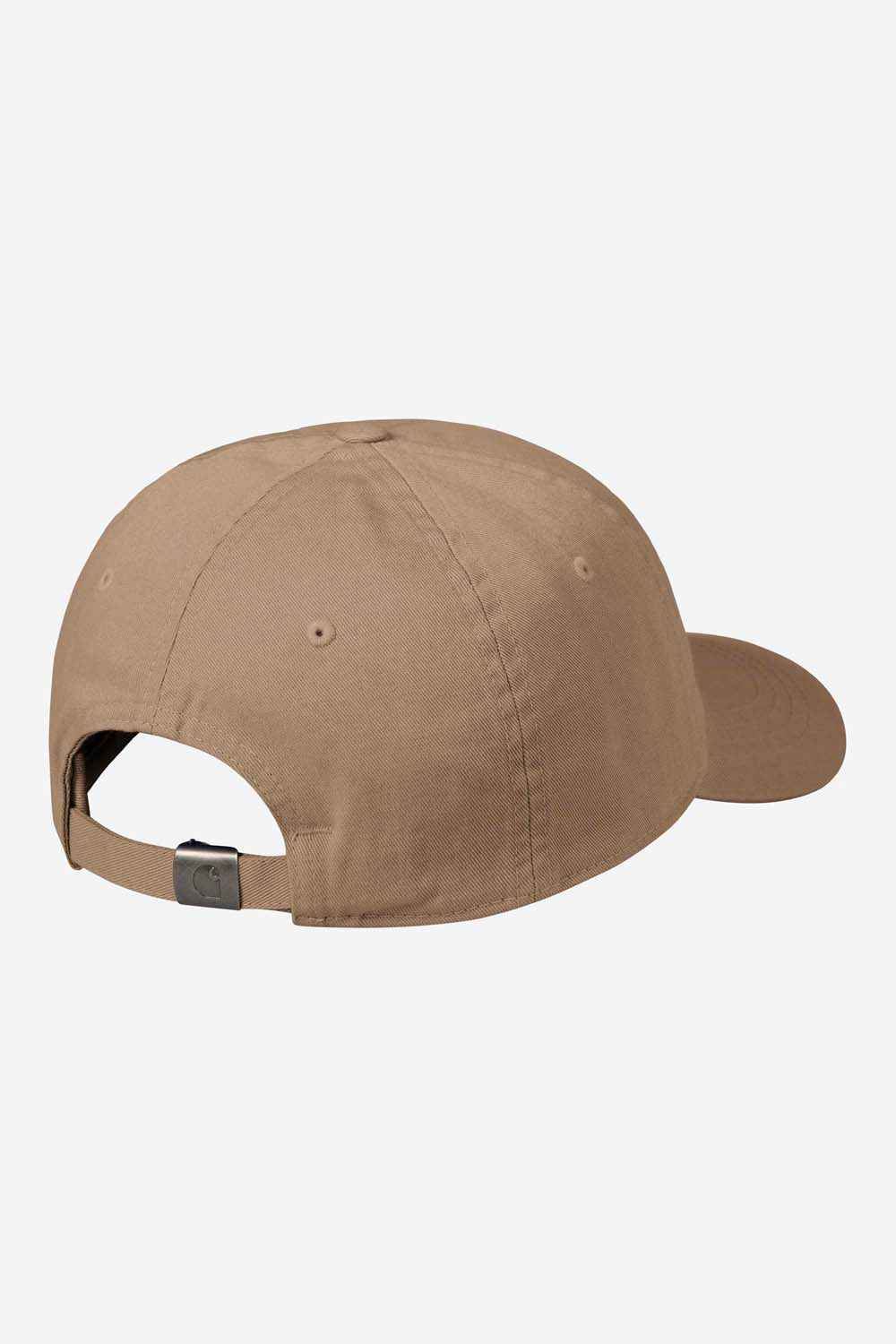 Madison Logo Cap - Leather / White