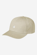 Madison Logo Cap - Fleur De Sel / White