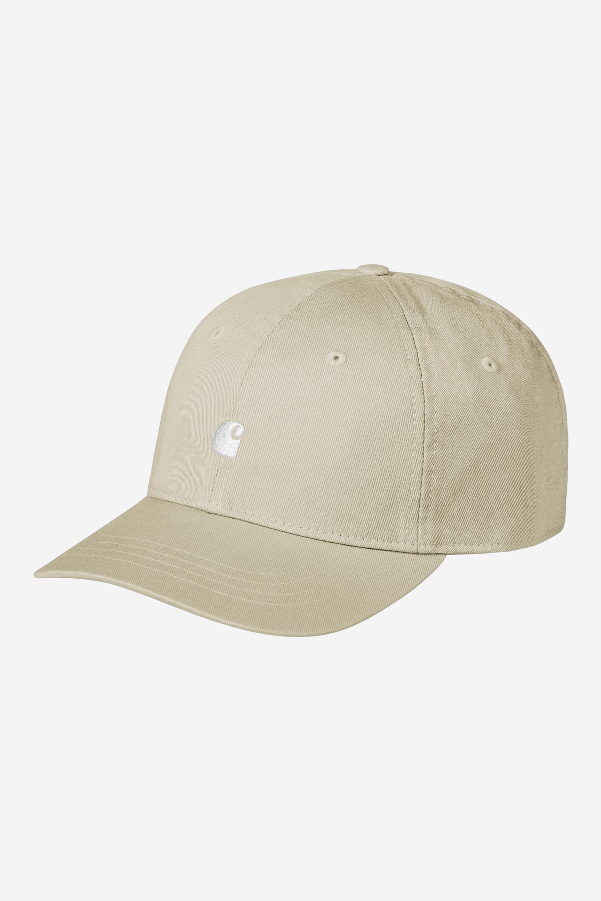 Madison Logo Cap - Fleur De Sel / White