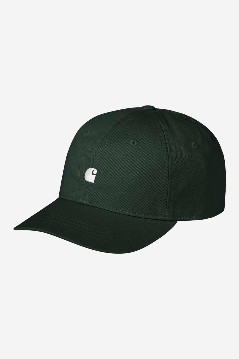 Madison Logo Cap - Dark Scarab / White