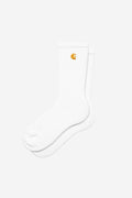 Chase Socks - White / Gold