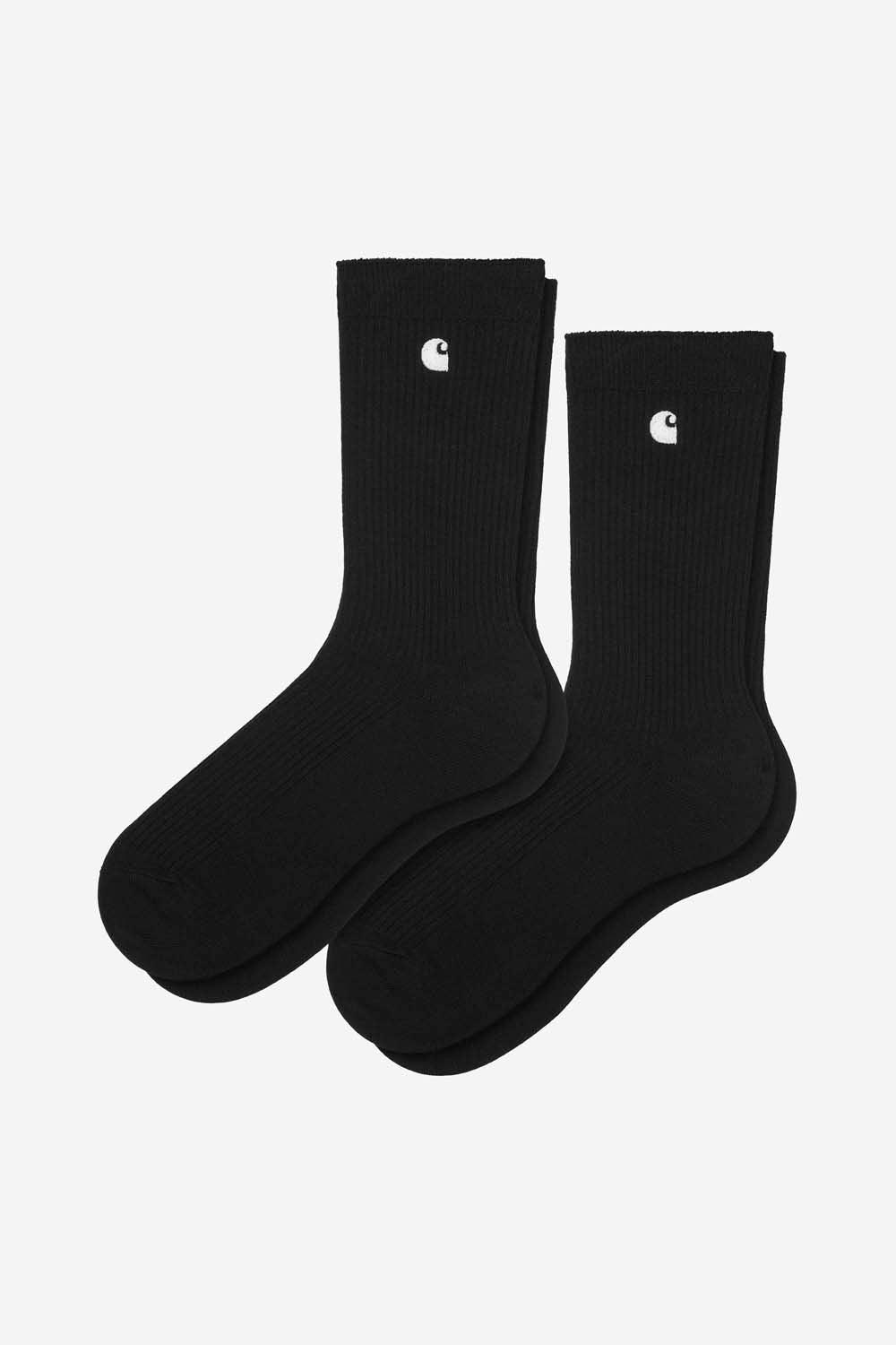 Madison Pack Socks - Black / White + Black / White