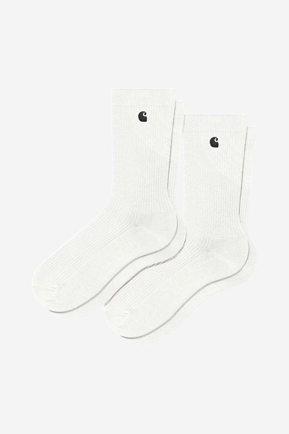 Madison Pack Socks - White / Black + White / Black