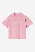 W' S/S Painter T-Shirt - Hortensia Destroy Wash, Splatter