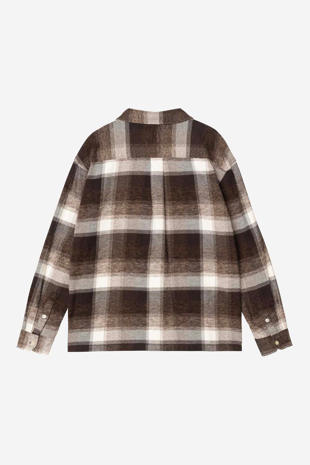 L/S Esterson Shirt - Esterson Check, Tobacco