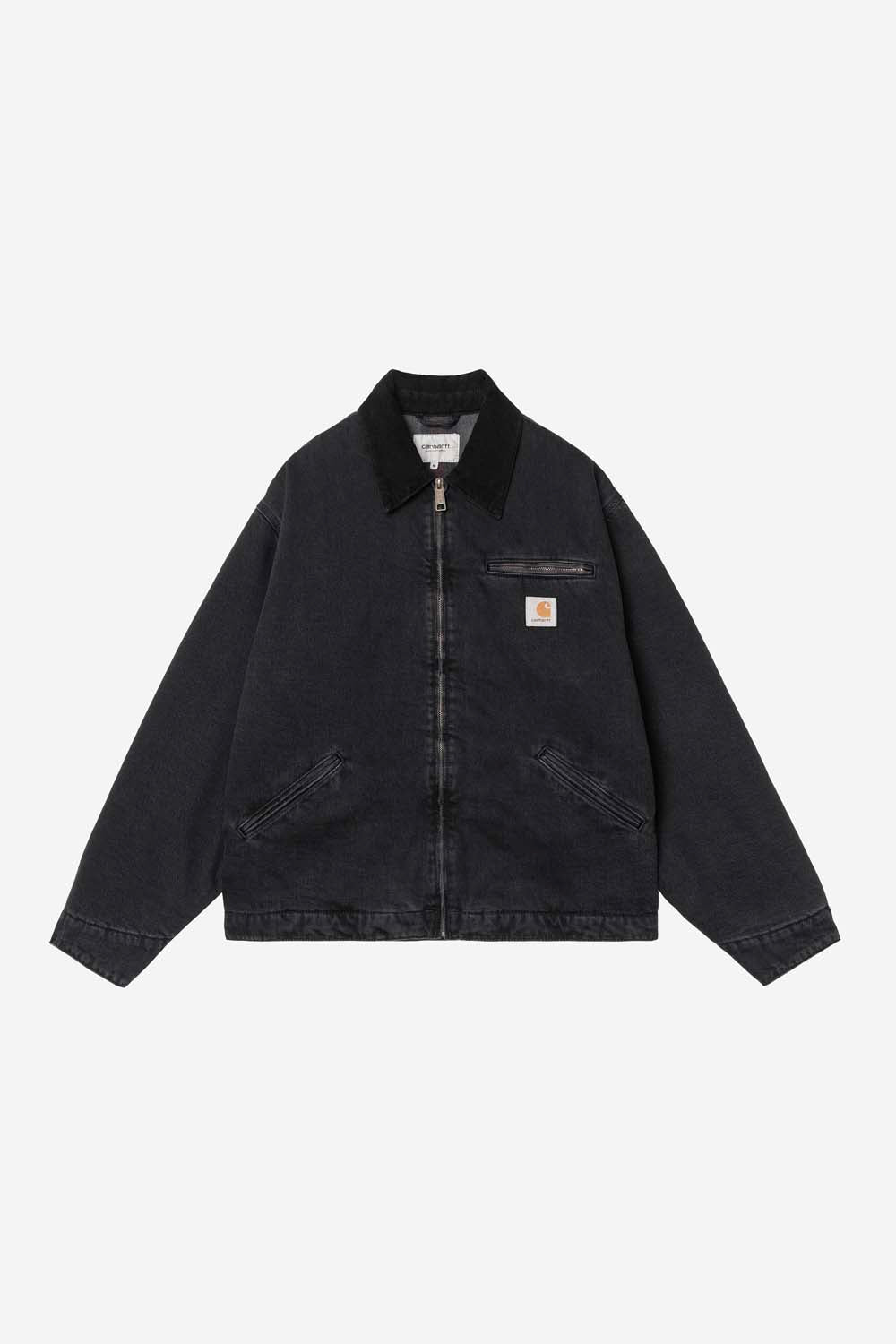 OG Detroit Jacket - Black / Black Stone Washed