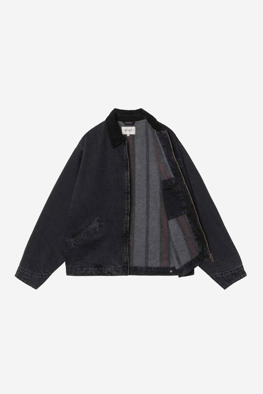 OG Detroit Jacket - Black / Black Stone Washed