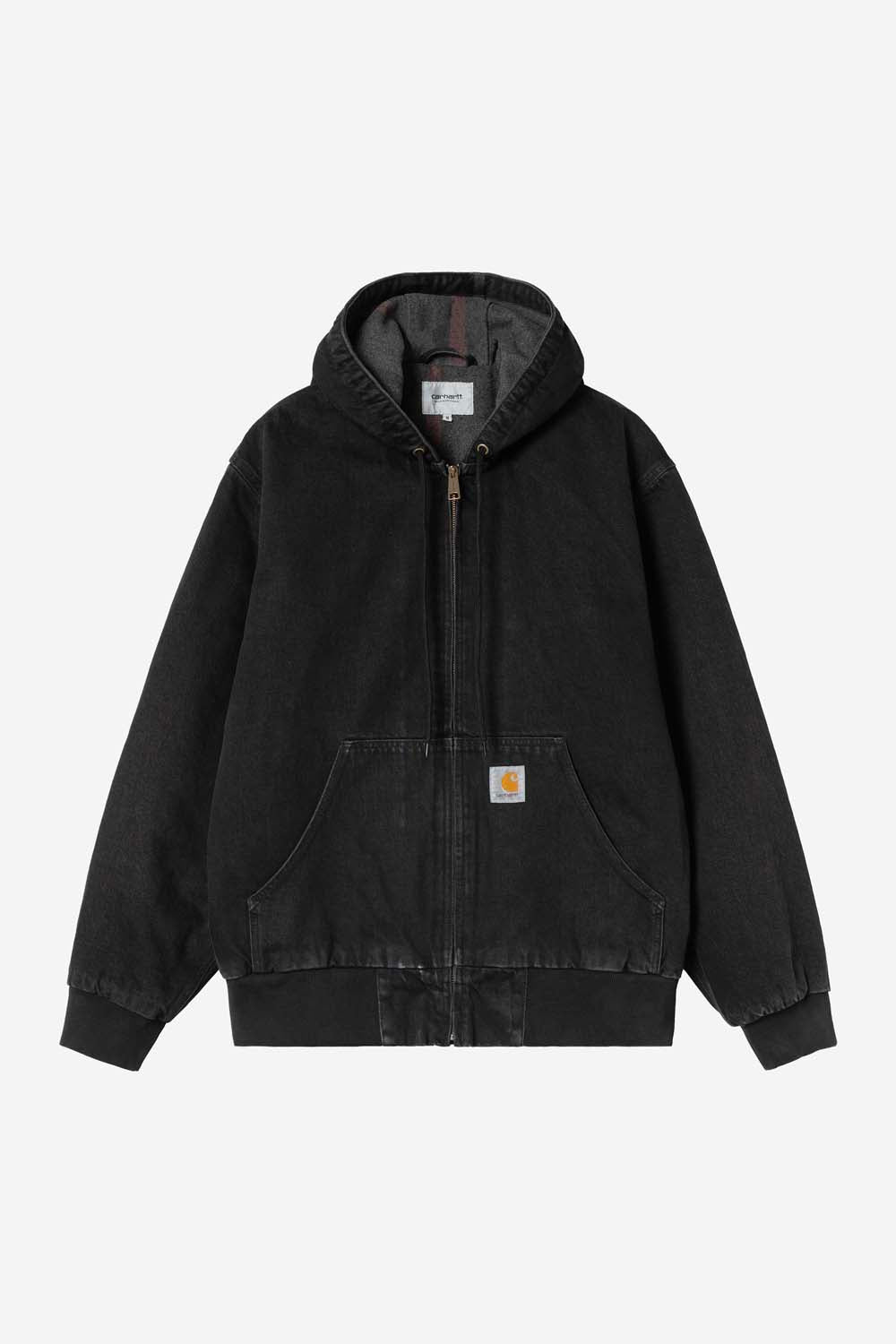 OG Active Jacket - Black Stone Washed