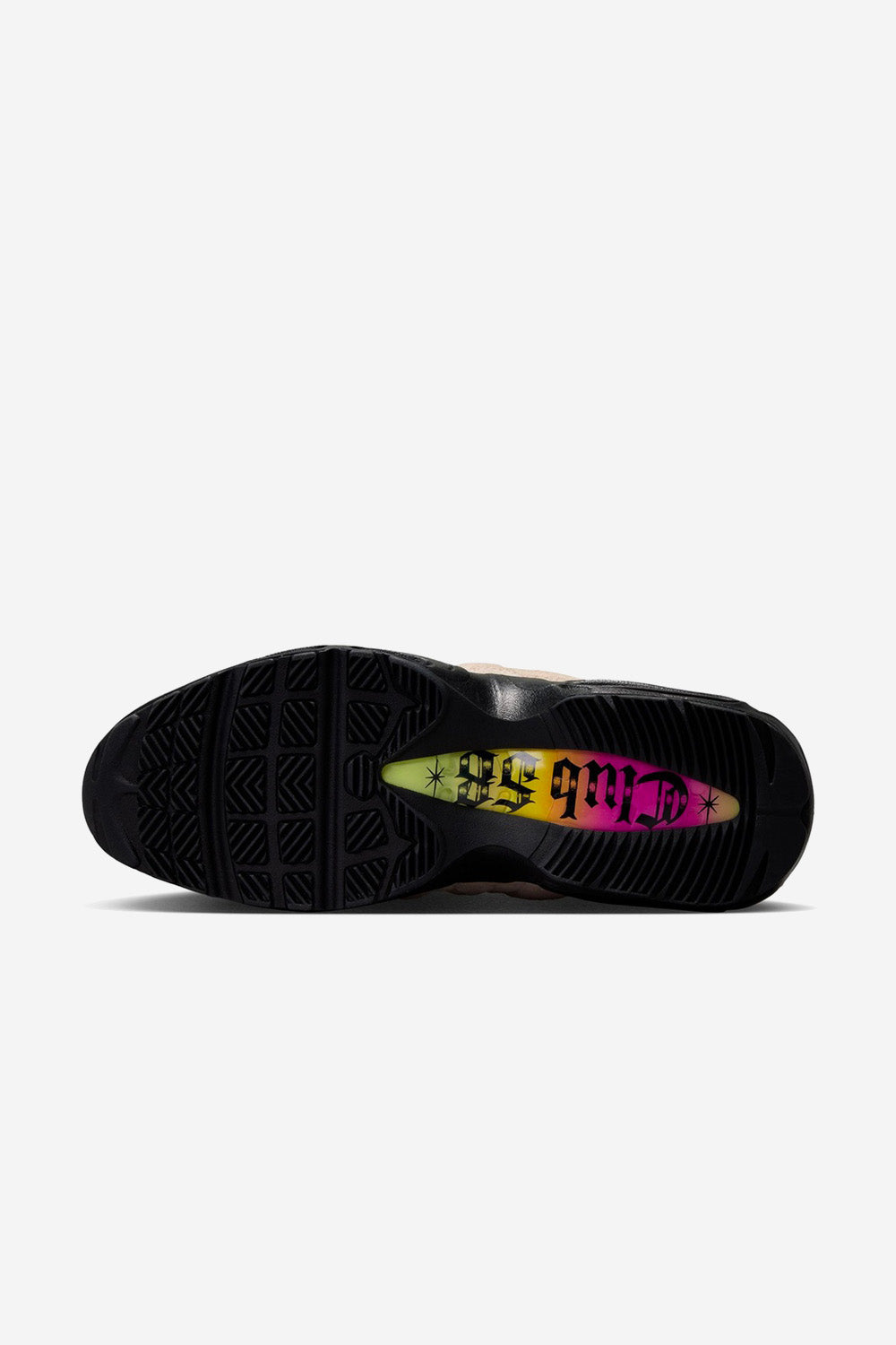 Air Max 95 Men's Shoes - Sail Black Lazer Orange