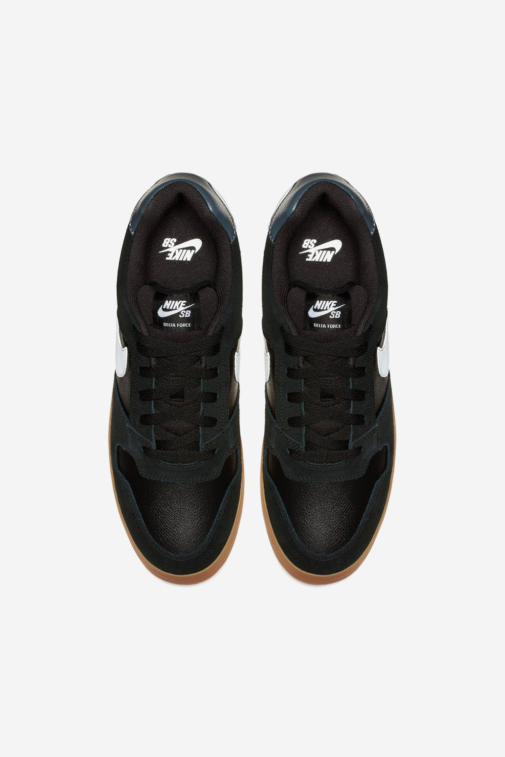 Delta Force Vulc Men's Shoes - Black White Gum