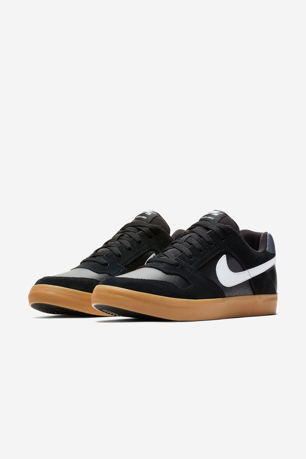 Delta Force Vulc Men's Shoes - Black White Gum
