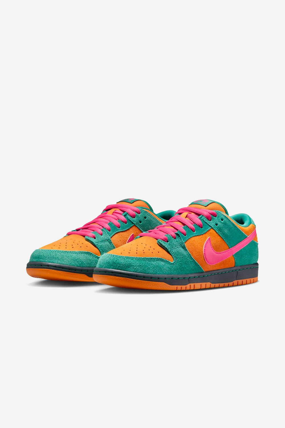 Dunk Low Pro Shoes - Green Noise Watermelon Light Curry