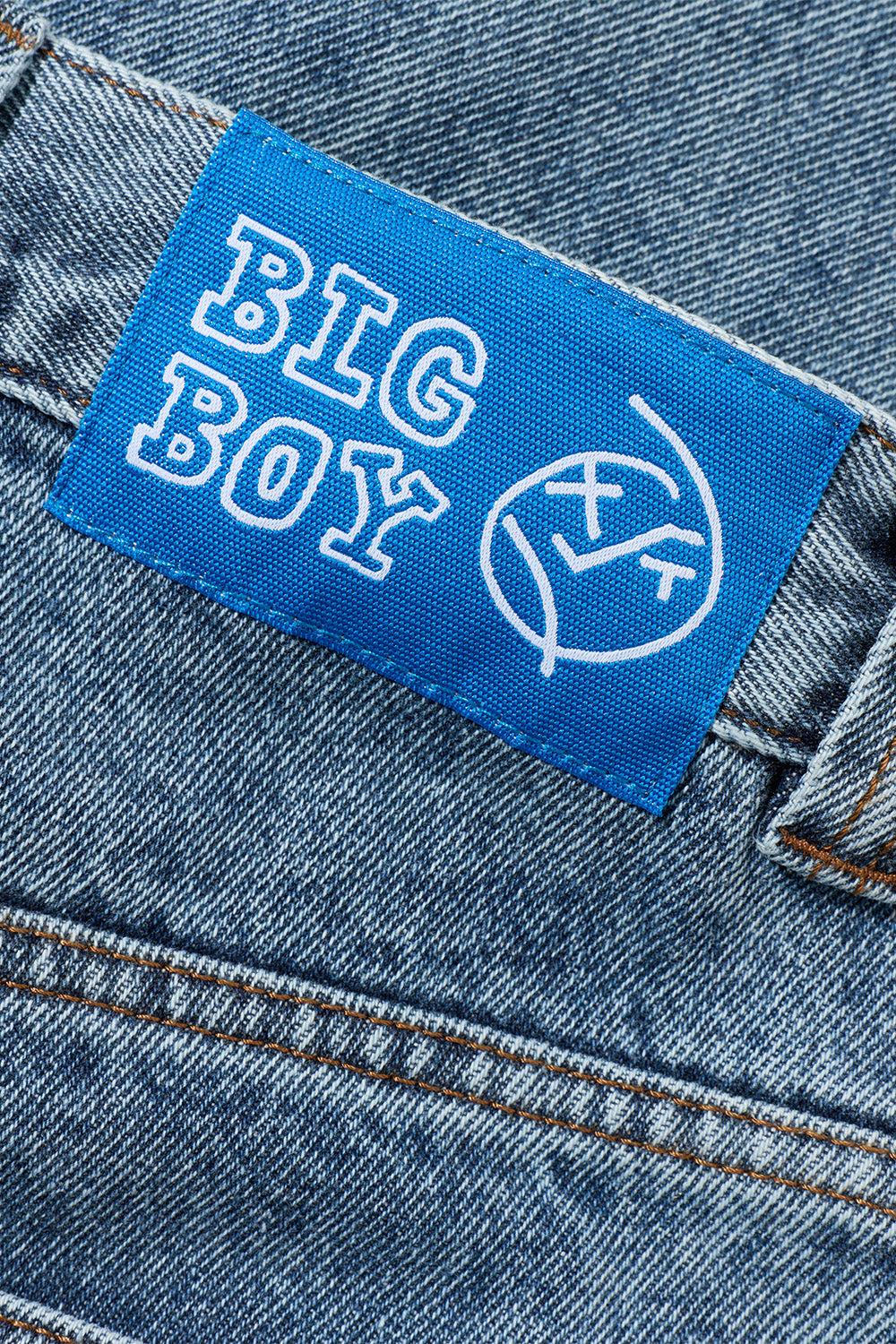 Big Boy Pants - Heavy Washed Blue
