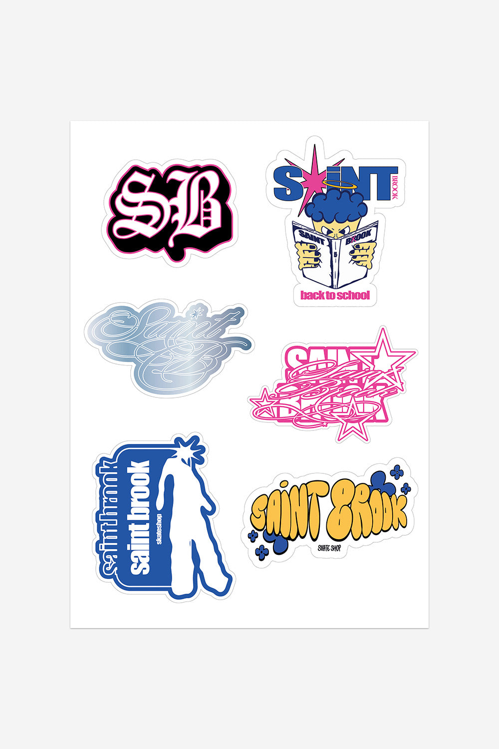Planche de Stickers Saint-brook